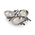 Olive Branch Triple Compartment Dish